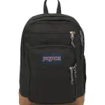 JanSport Cool Backpack, with 15-inch Laptop Sleeve - Large Computer Bag Rucksack with 2 Compartments, Ergonomic Straps, Black