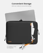 tomtoc 360° Protective Laptop Sleeve for 13-inch New MacBook Air M4/A3240 2025, M3/A3113, M2/A2681 M1/A2337 A2179 A1932, 13-inch MacBook Pro M2/A2686 M1/A2338, Water-Resistant Computer Case Bag - Image 6