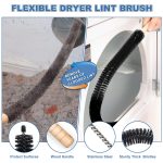 Dryer Vent Cleaner Kit – Lint Brush & Vacuum Attachment - Image 4