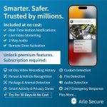 Arlo Video Doorbell HD | 2nd Gen | Wireless/Wired Option, 2-Way Audio, Night Vision, Head to Toe Video View, Integrated Siren, White (Renewed) - Image 4