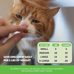 Cat Hairball Support Crunchy & Creamy Chews, Hairball Remedy Treats, Cat Furball Treatment, Supports Skin & Coat, Vitamins for Digestion, Chicken (30-Day Supply) - Image 2