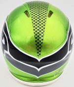 Unsigned S.e.a.t.t.l.e Seahawks Flash Green Speed Mini Helmet Stock #198874 - Image 3