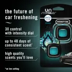 Febreze Car Air Freshener, Odor-Fighting Automotive Vent Clip, Scented Car Accessories, Long Lasting for Strong Odors, Unique Stocking Stuffer, Unstopables Fresh Scent, .07 fl oz, 4 Count - Image 8