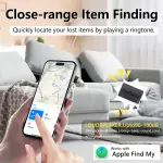 Wallet Tracker (Both iOS and Android) IP68 Bluetooth Smart Finder Card GPS Tracker for Bags Passport Works with Apple Find My (Apple MFi Certified) & Google Find My Device - Over 5 Year Battery Life - Image 5