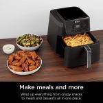 Ninja Air Fryer Pro XL, 6.5 QT Capacity, 6-in-1 Functionality with MaxCrisp Technology, Air Fry, Roast, Bake, Reheat & Dehydrate for Family-Sized Meals (Black) (Renewed) - Image 6