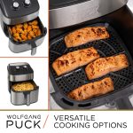 Family-Sized Wolfgang Puck Air Fryer 9.7 QT for Whole Chicken Cooking - Image 4
