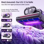 Mattress Vacuum Cleaner – UV-C Light, 145°F Heat, HEPA Filter - Image 5