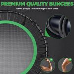 40" Rebounder Trampoline for Adults with Bungee Cords – Portable Fitness Mini Trampoline - Image 6