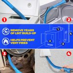 Dryer Vent Cleaner Kit – Lint Vacuum Attachment & Brush - Image 3
