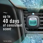 Febreze Car Air Freshener, Odor-Fighting Automotive Vent Clip, Scented Car Accessories, Long Lasting for Strong Odors, Unique Stocking Stuffer, Unstopables Fresh Scent, .07 fl oz, 4 Count - Image 6