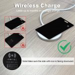 Vrebrey Wallet Tracker Card, Slim Rechargeable Bluetooth Item Locator, Smart Finder Compatible with Apple Find My for Wallet, Luggage, Passport, IP68 Waterproof (iOS Only) (Carbon Fiber Black) - Image 7