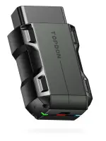 TOPDON TopScan Lite OBD2 Scanner Bluetooth, Bi-Directional Scanner Wireless All System Diagnostic Tool for iOS & Android, 8+ Hot Reset, Repair Guides, Check Engine Car Code Reader, Performance Test