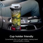 Ninja Blast Portable Blender & Accessories, Cordless, 18oz. Vessel, Personal Blender for Shakes & Smoothies, Leakproof Lid & Sip Spout, USB-C Cord, Dishwasher Safe Parts, BPA Free, Red, CL155ARD (Renewed) - Image 7