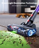 Cordless Vacuum – 600W / 50KPa, 65 Mins Runtime, Anti-Tangle - Image 4