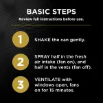 InterDynamics Certified A/C Pro Vent and Duct Cleaner, Professional Strength Odor Eliminator for Cars, Truck, HVAC, 10 Oz - Image 6