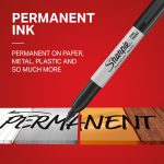 Sharpie Permanent Markers, Fine Point, Black, 40 Count - Quick Drying, Bulk Set for Classroom, Poster Boards, Office, Home, Teacher Supplies - Image 8