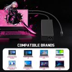 GreBed 90W Universal Laptop Charger AC Adapter Replacement for Lenovo HP Dell ASUS Acer Samsung Sony Fujitsu Notebook Ultrabook Chromebook Latitude Inspiron Pavilion Power Supply Cord with 15 Tips - Image 2