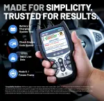 Innova 5210 OBD2 Scanner & Engine Code Reader, Battery Tester, Live Data, Oil Reset, Car Diagnostic Tool for Most Vehicles, Bluetooth Compatible with America's Top Car Repair App - Image 9
