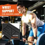 2-in-1 Heavy Duty Weight Lifting Straps with D Rings – 8mm Neoprene Padded Non-Slip for Weightlifting, Deadlifting, Cable Machine & Pull-Ups - Image 4