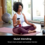 Ninja Blast Portable Blender & Accessories, Cordless, 18oz. Vessel, Personal Blender for Shakes & Smoothies, Leakproof Lid & Sip Spout, USB-C Cord, Dishwasher Safe Parts, BPA Free, Red, CL155ARD (Renewed) - Image 2