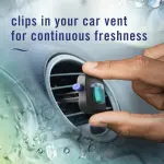 Febreze Car Air Freshener, Odor-Fighting Automotive Vent Clip, Scented Car Accessories, Long Lasting for Strong Odors, Unique Stocking Stuffer, Unstopables Fresh Scent, .07 fl oz, 4 Count - Image 5