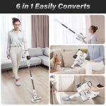 Cordless Stick Vacuum – 40000Pa Suction, LED Touch Screen - Image 5