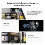 Procolored F8 DTF Apparel Printer 8.2" A4 L800 Panda Transfer Printing Machine with White Ink Circulation Roll Feeder (Printer+Oven+ Ink+ Film) - Image 7