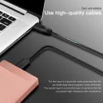 UnionSine 500GB Ultra Slim Portable External Hard Drive HDD-USB 3.0 for PC, Mac, Laptop, PS4, Xbox one, Xbox 360-(Pink) - Image 4