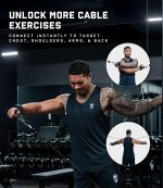 Heavy Duty D-Ring Lifting Wrist Straps with Anti-Slip Silicone Grip Beads – Cushioned & Adjustable for Deadlifts, Powerlifting & Gym Training - Image 4