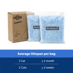 PetSafe ScoopFree Premium Crystal Cat Litter - Outperforms Clay Litter - Refill Packs - Reusable Tray Compatible - Fresh Scent - 4.3 lb Bags - 2 Pack - Image 6