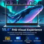 SGIN 15.6 Inch Laptop Computer, Win 11 Laptops with 16GB RAM 1024GB SSD, Core i3 CPU(Up to 3.9GHz), Backlit Keyboard, 53.2WH Battery, WiFi 6, IPS FHD Display, 180° Viewing, HDMI Type-C - Image 6