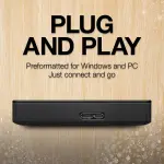 Seagate Portable 2TB External Hard Drive HDD — USB 3.0 for PC, Mac, PlayStation, & Xbox -1-Year Rescue Service (STGX2000400) - Image 6