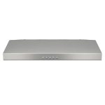 Broan-NuTone BCSQ130SS Three-Speed Glacier Under-Cabinet Range Hood with LED Lights ADA Capable, 1.5 Sones, 375 Max Blower CFM, 30-Inch, Stainless Steel - Image 8