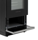 Hamilton Beach 20” Electric Range and Oven with VitroCeramic Cooktop, Heavy-Duty Knobs, Inox Stainless Steel - Image 2