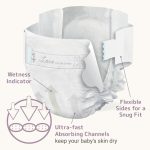 Bambo Nature Hypoallergenic Baby Diapers, Eco-Labelled Sustainable Diapers, Enhanced Leakage Protection, Totally Chlorine-free, Skin Friendly, and Super Absorbent - Size 4 (27 Count) - Image 8