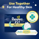 Pampers ZZZ Overnight Diapers, Size 7 (41+ lbs), 36 Count, Nighttime Protection Disposable Baby Diaper, Night Time Leak and Skin Protection - Image 6