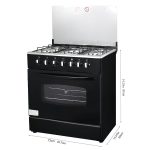 Professional grade 6-burner gas stove（for LPG/Propane）, 102L large capacity oven, efficient and energy-saving, a powerful assistant for catering kitchens - Image 5