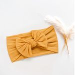 Jesries 22 PCS Baby Headbands Soft Nylon Hairbands with Bows Girls Hair Accessories for Newborn Infant Toddler Kids Handmade - Image 2
