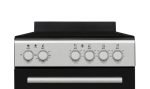 Hamilton Beach 20” Electric Range and Oven with VitroCeramic Cooktop, Heavy-Duty Knobs, Inox Stainless Steel - Image 7