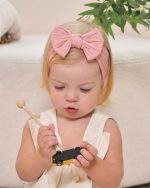 jollybows 18pcs Baby Nylon Headbands Hair Bow Elastics Hairbands Hair Accessories for Baby Girls Newborn Infant Toddlers Kid - Image 8