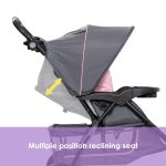 Baby Trend EZ Ride Travel System with EZ-Lift™ Infant Car Seat, Dash Pink - Image 16