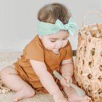 Prohouse 20PCS Baby Nylon Headbands Hairbands Hair Bow Elastics for Baby Girls Newborn Infant Toddlers Kids(Clay) - Image 5