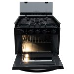 RecPro RV Suburban 3 Burner Propane Range with Oven & Air Fryer | 9000 BTU Front Burners | Piezo Ignition | Glass Cover | UL Listed | 12V DC/ 120V AC - Image 9