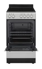 Hamilton Beach 20” Electric Range and Oven with VitroCeramic Cooktop, Heavy-Duty Knobs, Inox Stainless Steel - Image 5