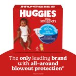 Huggies Size Newborn Diapers, Little Snugglers Baby Diapers, Size Newborn (up to 10 lbs), 31 Count, Packaging May Vary - Image 9