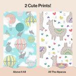 The Honest Company Comfort Dry Disposable Diapers for Sensitive Skin, Hypoallergenic, Above It All + All The Alpacas, Club Box Size Newborn 72 Count - Image 5