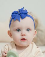 jollybows 40pcs Baby Girls Grosgrain Ribbon Hair Bows Headbands 3" Hair Band Hair Accessories for Infants Newborn Toddler - Image 2