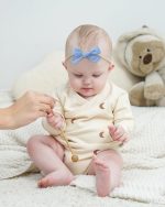 doboi Baby Girl Headbands 24PCS Nylon Linen Handmade Hairbands with Hair Bows and Accessories for Newborns, Infants, Toddlers, and Little Kids - Image 6