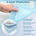 Wowflash Super Absorbency Disposable Leakproof Underpads with Quick Drying for Baby, Adults, Puppy, Dog Bed Pee Pads, Extra Large, XXL Incontinence Pads, 30” x 36”, 50 Count - Image 7