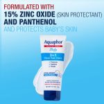 Aquaphor Baby Diaper Rash Cream, 3-in-1 Diaper Rash Relief, 3.5 Oz Tube, (Pack of 3) - Image 9